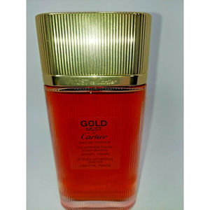 Gold Must de Cartier Eau De Parfum 3.3 fl oz 100 ml (T)